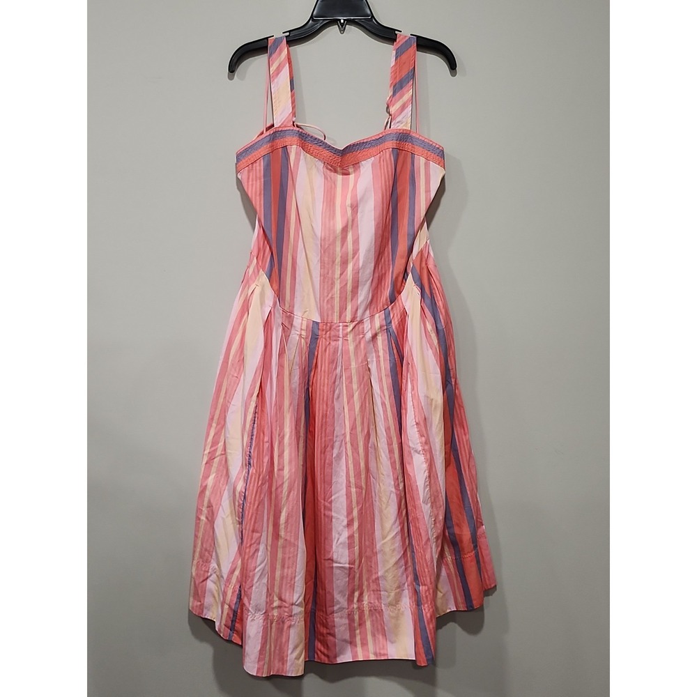 Free People NWT Dress Womens M Strawberry Combo Sundress Sleeveless‎ Boho Summer
